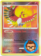 Ho-Oh - 10/132 - Holo Rare - Reverse Holo